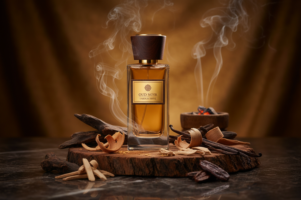 Agarum Inspiriert von: OUD WOOD von TOM FORD. Rauchiges Oud, warm &amp; edel. Dieser Duft bietet eine ausgewogene Komposition, die seinen besonderen Charakter unterstreicht.

Kopfnote: Oud
Herznote: Sandelholz
Basisnote: Vanille, Tonka
Eigenschaften: holzig, orient.