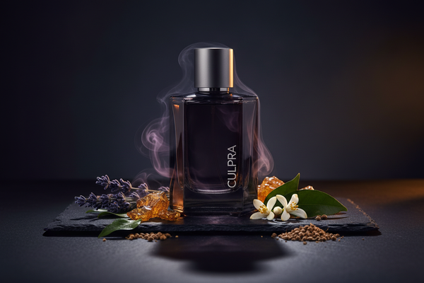Culpra Inspiriert von: BLACK von GUCCI GUILTY. Frisch-würzig &amp; süß. Dieser Duft bietet eine ausgewogene Komposition, die seinen besonderen Charakter unterstreicht.

Kopfnote: Lavendel
Herznote: Orangeblüte, Koriander
Basisnote: Patchouli, Amber
Eigenschaften: süß, modern