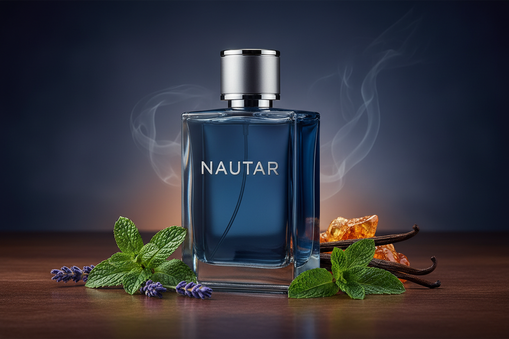 Nautar Inspiriert von: LE MALE von JEAN PAUL GAULTIER. Minze, Lavendel, Vanille. Dieser Duft bietet eine ausgewogene Komposition, die seinen besonderen Charakter unterstreicht.

Kopfnote: Minze
Herznote: Lavendel
Basisnote: Vanille, Amber
Eigenschaften: süß, aromatisch