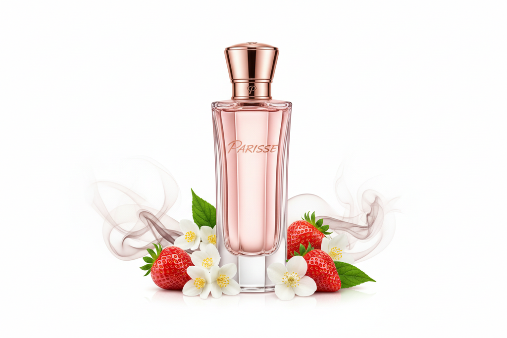 Parisse Inspiriert von: MON PARIS -. Fruchtig, süß, modern. Dieser Duft bietet eine ausgewogene Komposition, die seinen besonderen Charakter unterstreicht.

Kopfnote: Strawberry
Herznote: Jasmine
Basisnote: Patchouli, Musk
Eigenschaften: modern, süß