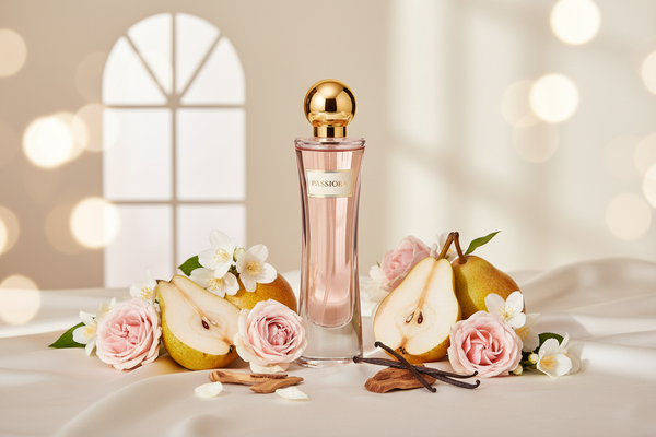 Passiora Inspiriert von: SÌ PASSIONE von ARMANI. Fruchtig, hell, feminin. Dieser Duft bietet eine ausgewogene Komposition, die seinen besonderen Charakter unterstreicht.

Kopfnote: Pear
Herznote: Rose, Jasmine
Basisnote: Cedar, Vanilla
Eigenschaften: frisch, feminin