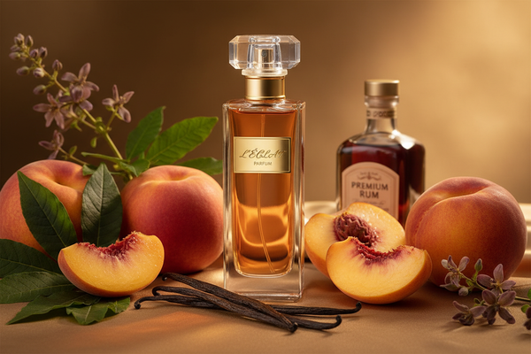 Pecharé Inspiriert von: BITTER PEACH -. Pfirsich, Likör, Vanille. Dieser Duft bietet eine ausgewogene Komposition, die seinen besonderen Charakter unterstreicht.

Kopfnote: Pfirsich
Herznote: Rum, Davana
Basisnote: Vanille, Patchouli
Eigenschaften: fruchtig, süß