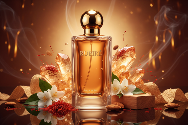 Rubiré Inspiriert von: BACCARAT ROUGE 540 von MAISON FRANCIS KURKDJIAN. Kristalline Süße, Amber &amp; Safran. Dieser Duft bietet eine ausgewogene Komposition, die seinen besonderen Charakter unterstreicht.

Kopfnote: Bittermandel
Herznote: Safran, Jasmin
Basisnote: Ambergris, Zedernholz
Eigenschaften: süß, amber