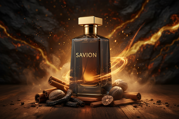 Savion Inspiriert von: SAUVAGE ELIXIR von DIOR. Kräftig, würzig, intensiv. Dieser Duft bietet eine ausgewogene Komposition, die seinen besonderen Charakter unterstreicht.

Kopfnote: Zimt
Herznote: Muskat
Basisnote: Lakritz, Sandelholz
Eigenschaften: intensiv, würzig