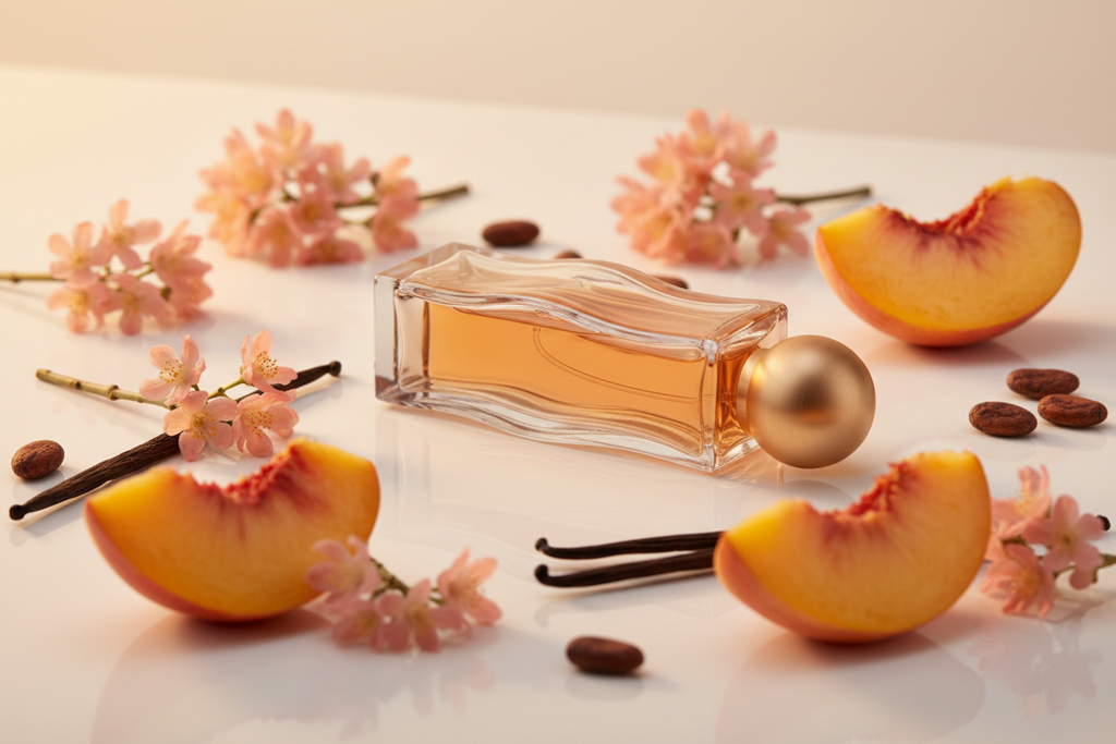 Senselle Inspiriert von: THE SCENT FOR HER von HUGO BOSS. Fruchtig-blumig, warm. Dieser Duft bietet eine ausgewogene Komposition, die seinen besonderen Charakter unterstreicht.

Kopfnote: Peach
Herznote: Osmanthus
Basisnote: Cacao, Vanilla
Eigenschaften: weich, feminin