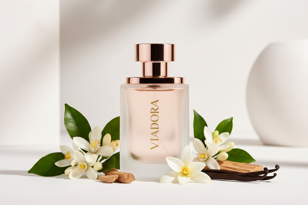 Viadora Inspiriert von: MY WAY von ARMANI. Blumig, frisch, modern. Dieser Duft bietet eine ausgewogene Komposition, die seinen besonderen Charakter unterstreicht.

Kopfnote: Orange Blossom
Herznote: Tuberose
Basisnote: Vanilla, Cedarwood
Eigenschaften: feminin, frisch