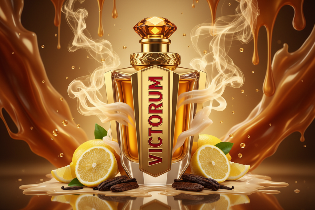 Victorum Inspiriert von: INVICTUS VICTORY von PACO RABANNE. Süß, würzig, amber. Dieser Duft bietet eine ausgewogene Komposition, die seinen besonderen Charakter unterstreicht.

Kopfnote: Zitrone
Herznote: Weihrauch
Basisnote: Vanille, Tonka
Eigenschaften: süß, kräftig