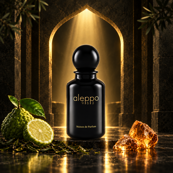 Visium 50 ml Schwarz – Aleppo 963® mit Bergamotte, grünem Tee und Ambroxan